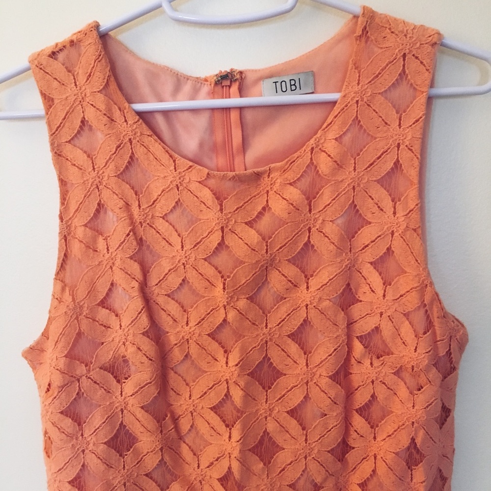 Coral Pink Tobi Dress